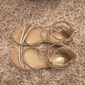 Tan sandals